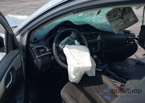 2017 Nissan Sentra S из США, поврежденный, VIN 3N1AB7AP7HY386892